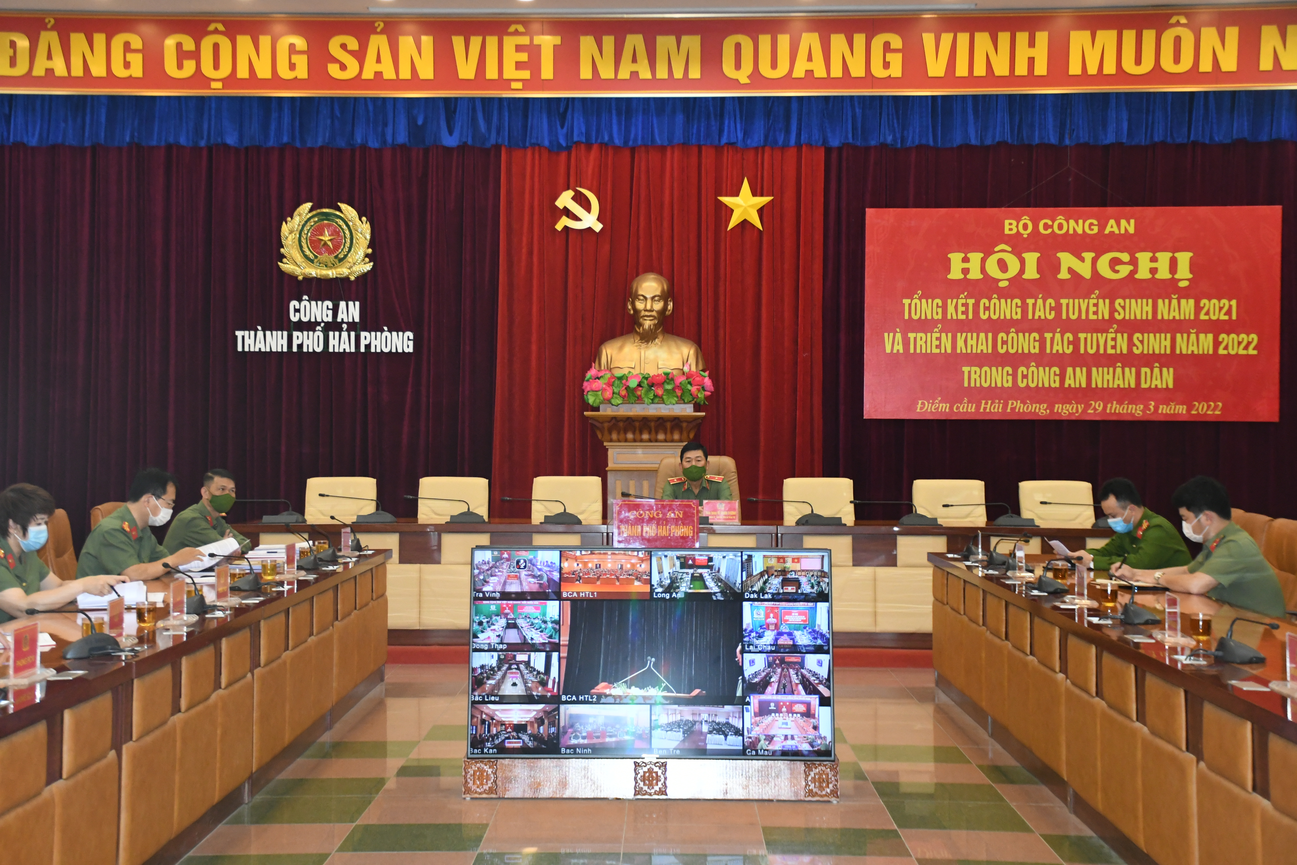 Bộ Công an triển khai công tác tuyển sinh trong CAND năm 2022
